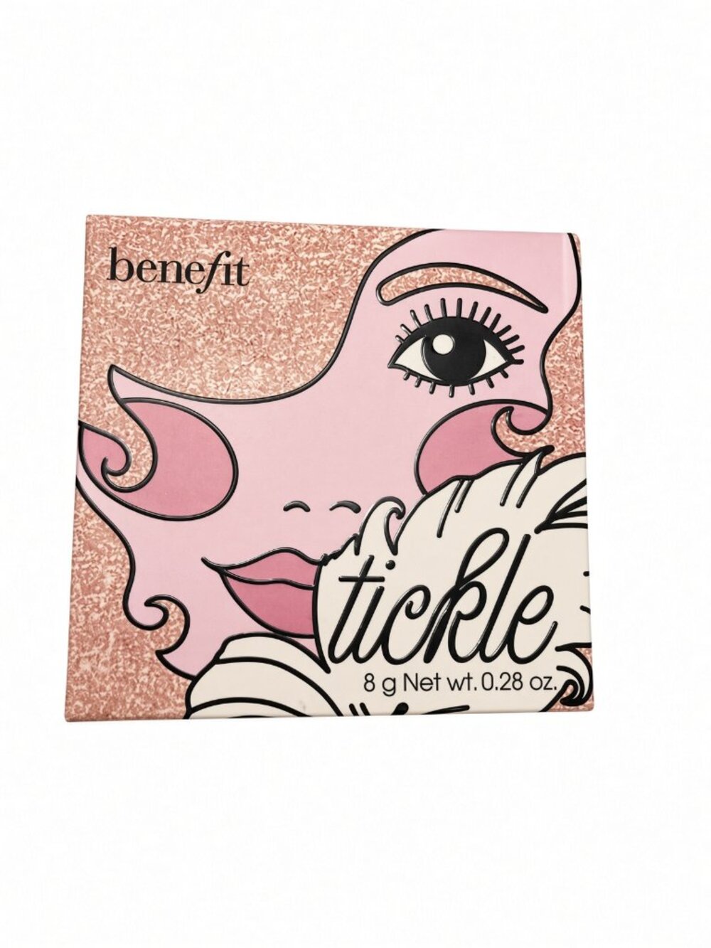 Benefit Cosmetics Tickle Golden Pink Powder Highlighter NWT